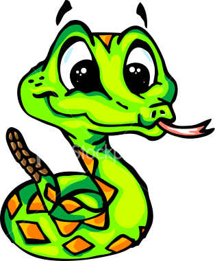 рисунок змея символ 2013 года